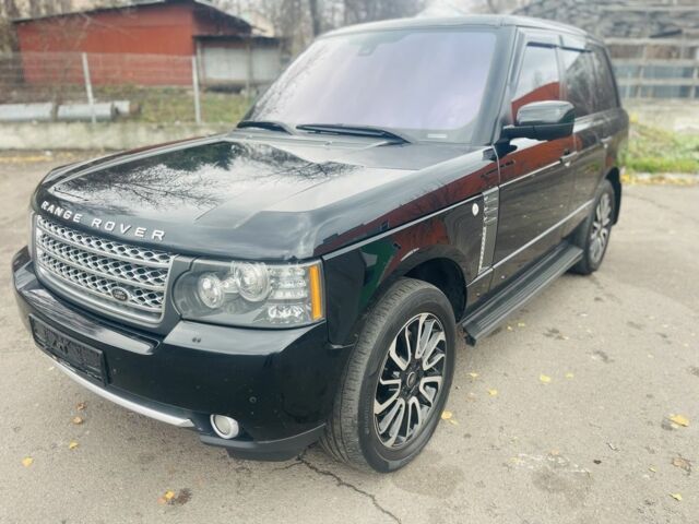 Черный Ленд Ровер Рендж Ровер, объемом двигателя 5 л и пробегом 200 тыс. км за 17999 $, фото 1 на Automoto.ua