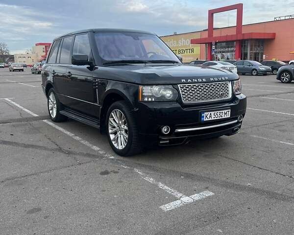 Черный Ленд Ровер Рендж Ровер, объемом двигателя 5 л и пробегом 175 тыс. км за 17500 $, фото 1 на Automoto.ua