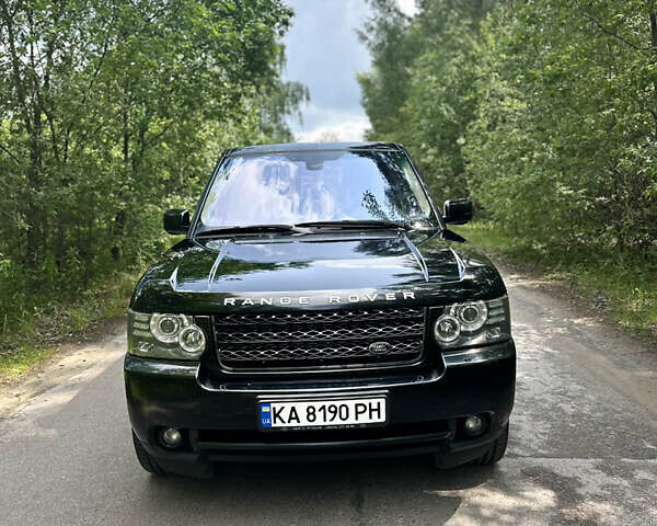 Черный Ленд Ровер Рендж Ровер, объемом двигателя 5 л и пробегом 142 тыс. км за 15500 $, фото 1 на Automoto.ua