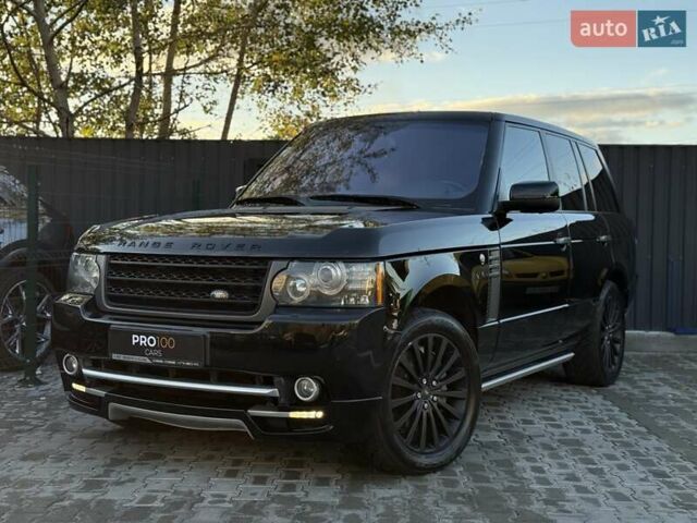 Черный Ленд Ровер Рендж Ровер, объемом двигателя 5 л и пробегом 230 тыс. км за 17900 $, фото 1 на Automoto.ua