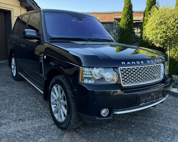 Чорний Ленд Ровер Рендж Ровер, об'ємом двигуна 4.37 л та пробігом 186 тис. км за 22500 $, фото 1 на Automoto.ua