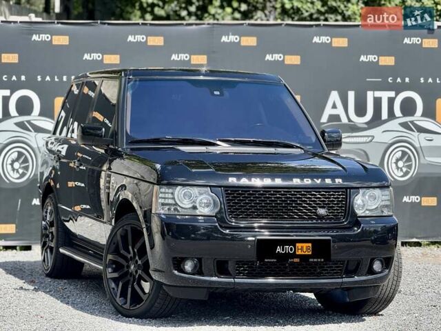 Чорний Ленд Ровер Рендж Ровер, об'ємом двигуна 4.37 л та пробігом 260 тис. км за 22000 $, фото 1 на Automoto.ua