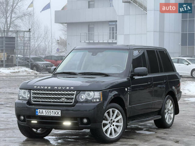 Чорний Ленд Ровер Рендж Ровер, об'ємом двигуна 4.37 л та пробігом 390 тис. км за 20500 $, фото 1 на Automoto.ua