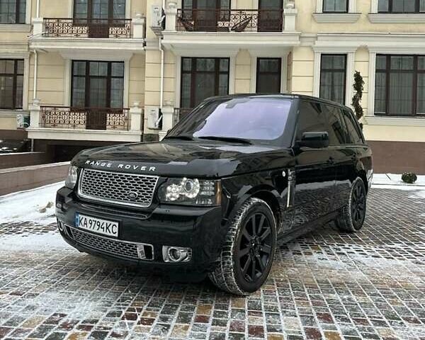 Черный Ленд Ровер Рендж Ровер, объемом двигателя 5 л и пробегом 180 тыс. км за 16000 $, фото 1 на Automoto.ua