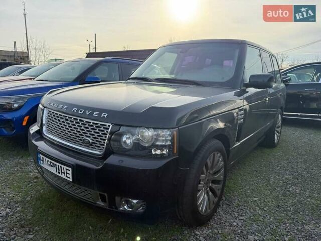 Черный Ленд Ровер Рендж Ровер, объемом двигателя 4.37 л и пробегом 190 тыс. км за 24900 $, фото 1 на Automoto.ua