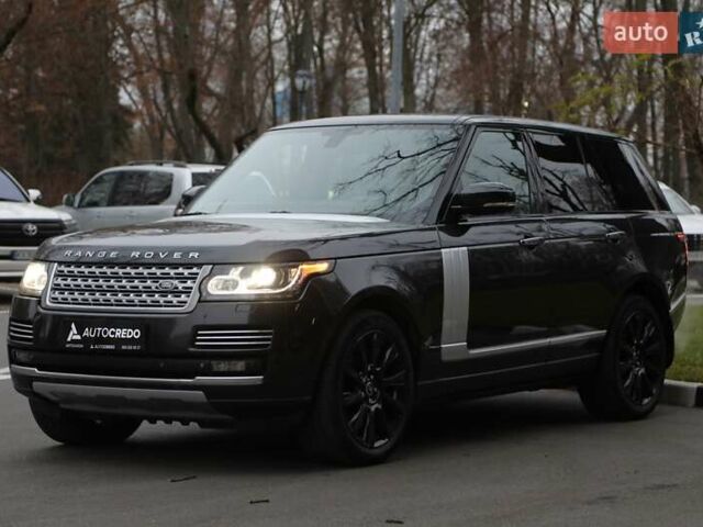 Чорний Ленд Ровер Рендж Ровер, об'ємом двигуна 5 л та пробігом 126 тис. км за 40000 $, фото 1 на Automoto.ua