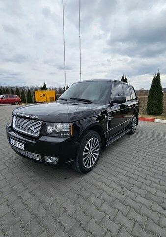 Черный Ленд Ровер Рендж Ровер, объемом двигателя 4.37 л и пробегом 282 тыс. км за 21777 $, фото 1 на Automoto.ua