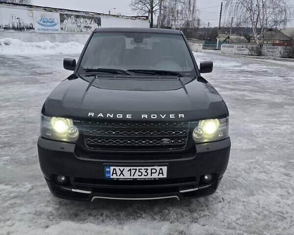 Чорний Ленд Ровер Рендж Ровер, об'ємом двигуна 4.37 л та пробігом 221 тис. км за 21500 $, фото 1 на Automoto.ua
