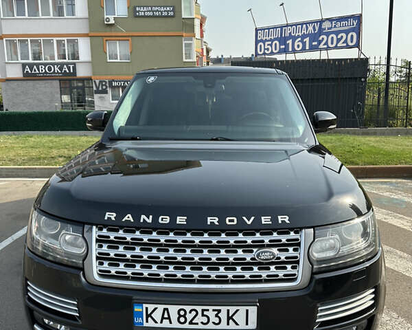 Черный Ленд Ровер Рендж Ровер, объемом двигателя 5 л и пробегом 220 тыс. км за 31900 $, фото 1 на Automoto.ua