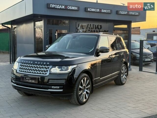 Черный Ленд Ровер Рендж Ровер, объемом двигателя 4.4 л и пробегом 240 тыс. км за 29888 $, фото 1 на Automoto.ua