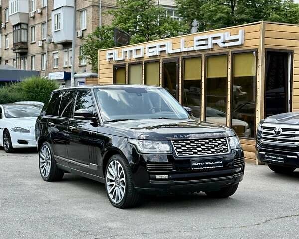 Черный Ленд Ровер Рендж Ровер, объемом двигателя 5 л и пробегом 167 тыс. км за 32999 $, фото 1 на Automoto.ua