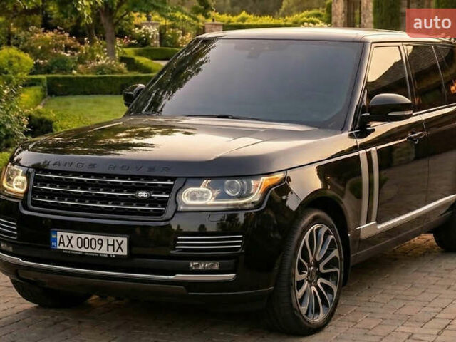 Чорний Ленд Ровер Рендж Ровер, об'ємом двигуна 5 л та пробігом 100 тис. км за 44000 $, фото 1 на Automoto.ua