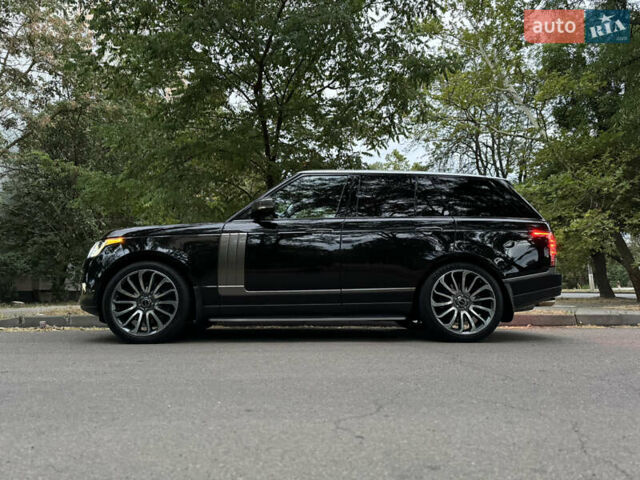 Чорний Ленд Ровер Рендж Ровер, об'ємом двигуна 5 л та пробігом 143 тис. км за 43700 $, фото 1 на Automoto.ua