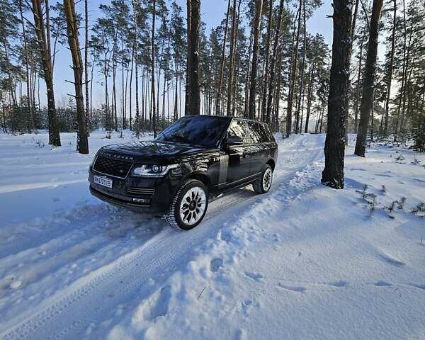 Черный Ленд Ровер Рендж Ровер, объемом двигателя 5 л и пробегом 186 тыс. км за 35000 $, фото 1 на Automoto.ua