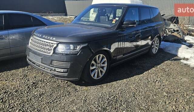 Чорний Ленд Ровер Рендж Ровер, об'ємом двигуна 4.4 л та пробігом 160 тис. км за 12000 $, фото 1 на Automoto.ua