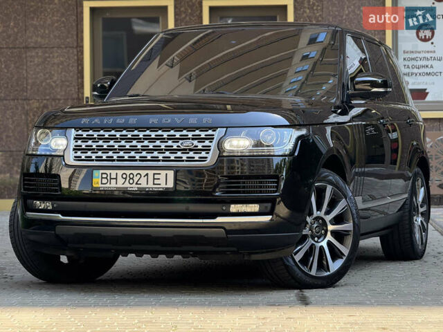 Ленд Ровер Рендж Ровер 2013 в Одессе на Automoto.ua Черный Ленд Ровер Рендж Ровер, объемом двигателя 4.4 л и пробегом 109 тыс. км за 44000 $, фото 1 на Automoto.ua