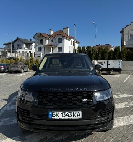 Чорний Ленд Ровер Рендж Ровер, об'ємом двигуна 5 л та пробігом 206 тис. км за 27900 $, фото 1 на Automoto.ua