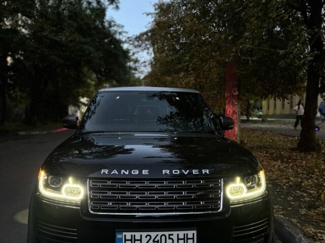 Чорний Ленд Ровер Рендж Ровер, об'ємом двигуна 5 л та пробігом 150 тис. км за 34999 $, фото 1 на Automoto.ua