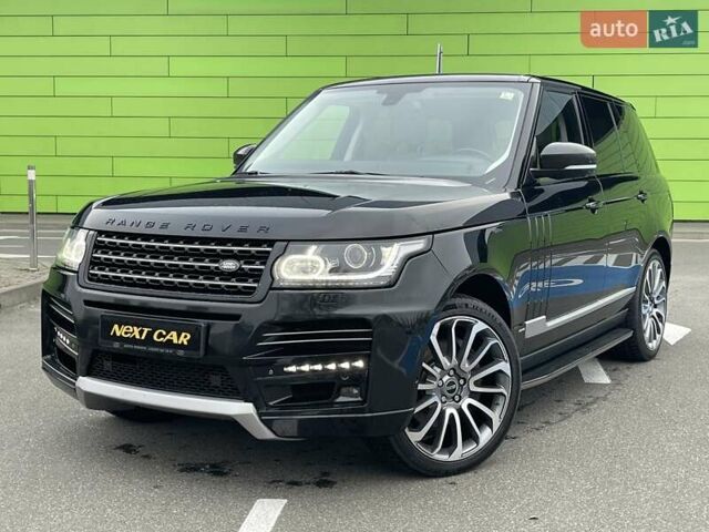 Чорний Ленд Ровер Рендж Ровер, об'ємом двигуна 4.4 л та пробігом 132 тис. км за 36800 $, фото 1 на Automoto.ua