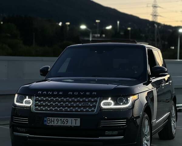 Чорний Ленд Ровер Рендж Ровер, об'ємом двигуна 5 л та пробігом 125 тис. км за 41000 $, фото 1 на Automoto.ua