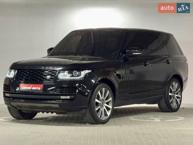 Черный Ленд Ровер Рендж Ровер, объемом двигателя 4.95 л и пробегом 159 тыс. км за 32000 $, фото 1 на Automoto.ua