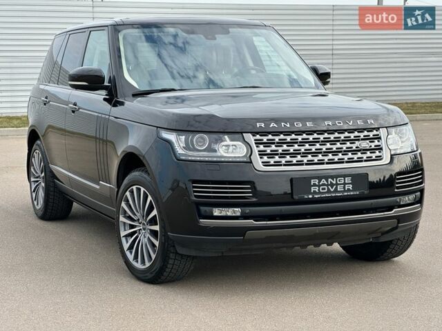 Черный Ленд Ровер Рендж Ровер, объемом двигателя 5 л и пробегом 52 тыс. км за 37800 $, фото 1 на Automoto.ua