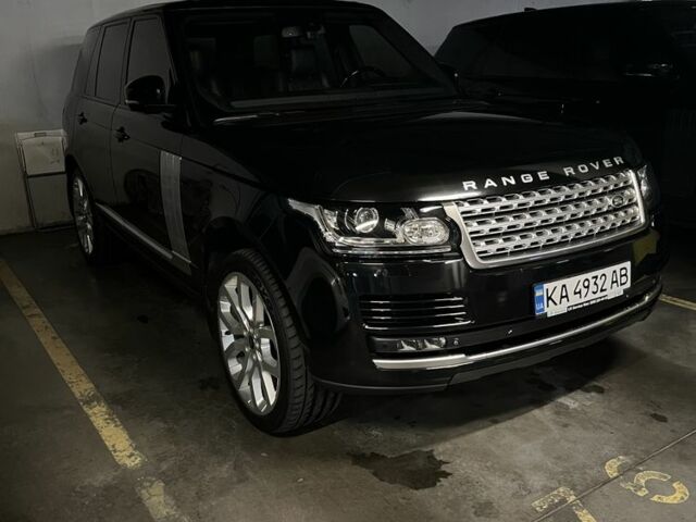 Ленд Ровер Рендж Ровер 2013 у Києві на Automoto.ua Чорний Ленд Ровер Рендж Ровер, об'ємом двигуна 5 л та пробігом 150 тис. км за 32800 $, фото 1 на Automoto.ua