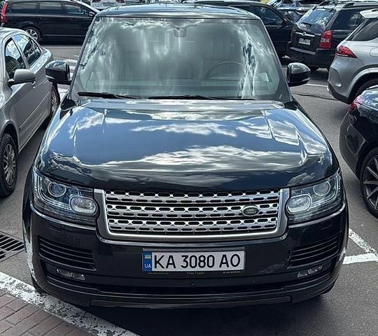 Чорний Ленд Ровер Рендж Ровер, об'ємом двигуна 4.37 л та пробігом 239 тис. км за 40000 $, фото 1 на Automoto.ua