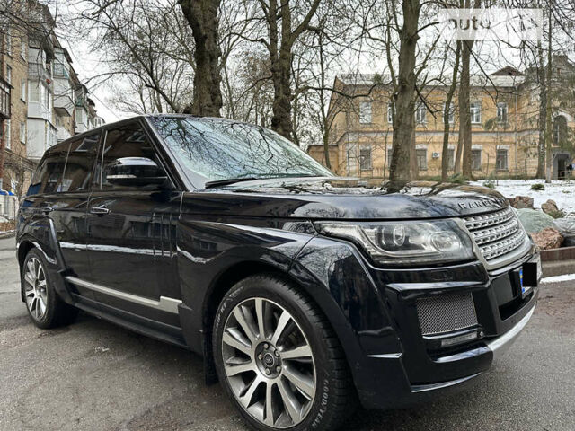 Черный Ленд Ровер Рендж Ровер, объемом двигателя 4.4 л и пробегом 250 тыс. км за 29900 $, фото 1 на Automoto.ua