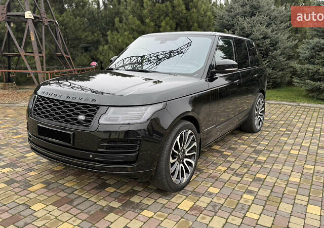 Черный Ленд Ровер Рендж Ровер, объемом двигателя 5 л и пробегом 150 тыс. км за 39800 $, фото 1 на Automoto.ua