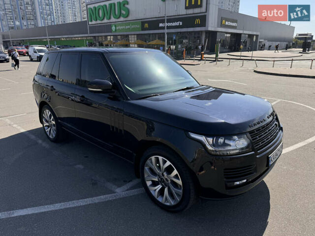 Черный Ленд Ровер Рендж Ровер, объемом двигателя 4.4 л и пробегом 152 тыс. км за 40000 $, фото 1 на Automoto.ua
