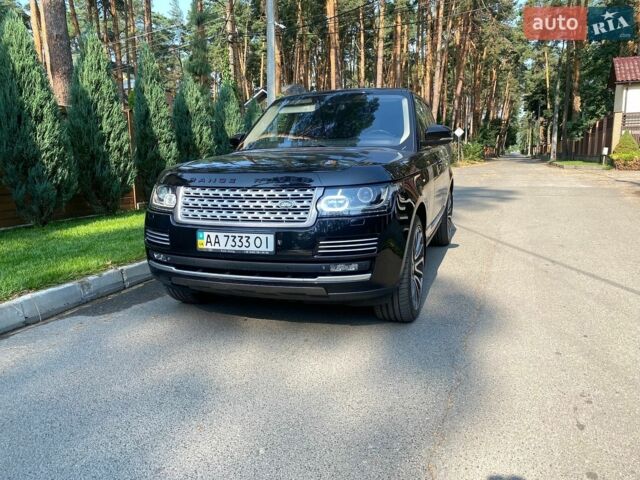 Чорний Ленд Ровер Рендж Ровер, об'ємом двигуна 4.4 л та пробігом 132 тис. км за 37000 $, фото 1 на Automoto.ua