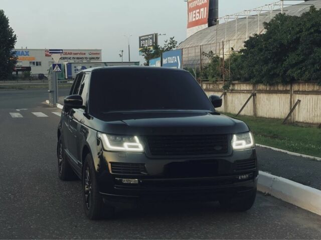 Чорний Ленд Ровер Рендж Ровер, об'ємом двигуна 5 л та пробігом 250 тис. км за 28500 $, фото 1 на Automoto.ua