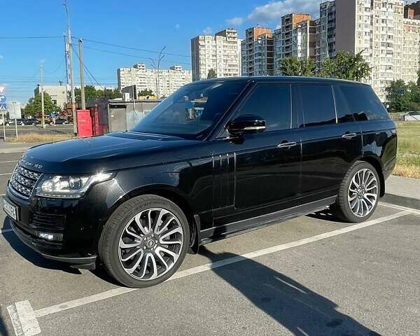 Чорний Ленд Ровер Рендж Ровер, об'ємом двигуна 5 л та пробігом 201 тис. км за 29000 $, фото 1 на Automoto.ua