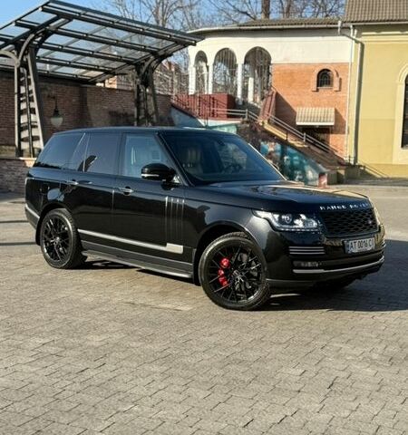 Чорний Ленд Ровер Рендж Ровер, об'ємом двигуна 5 л та пробігом 208 тис. км за 28000 $, фото 1 на Automoto.ua
