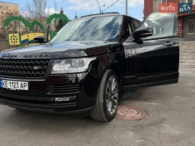 Чорний Ленд Ровер Рендж Ровер, об'ємом двигуна 5 л та пробігом 229 тис. км за 36999 $, фото 1 на Automoto.ua