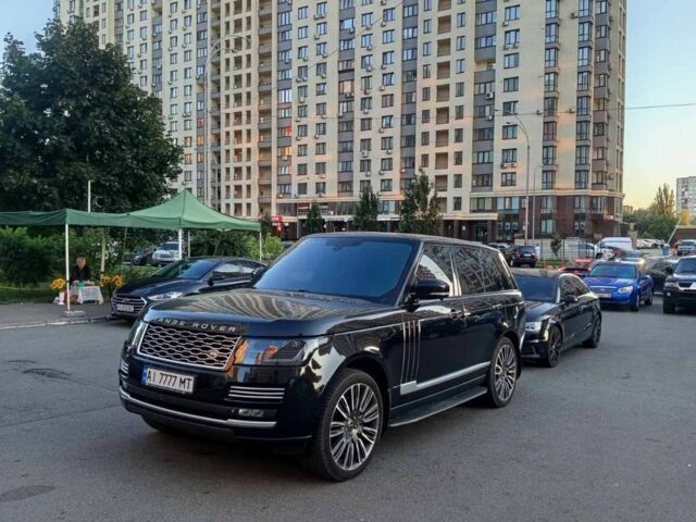 Чорний Ленд Ровер Рендж Ровер, об'ємом двигуна 4.37 л та пробігом 210 тис. км за 32000 $, фото 1 на Automoto.ua