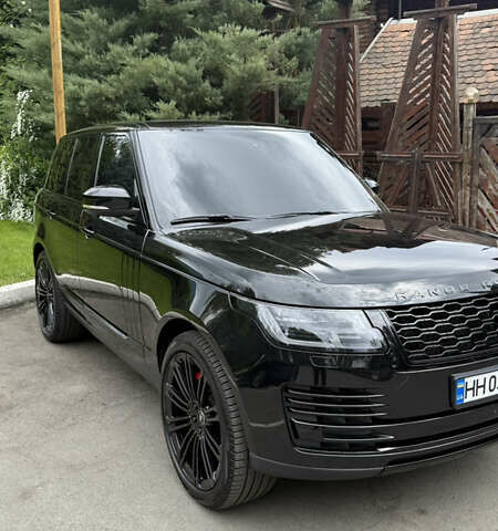 Чорний Ленд Ровер Рендж Ровер, об'ємом двигуна 4.37 л та пробігом 170 тис. км за 39500 $, фото 1 на Automoto.ua
