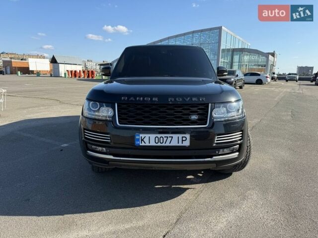 Черный Ленд Ровер Рендж Ровер, объемом двигателя 4.4 л и пробегом 116 тыс. км за 39900 $, фото 1 на Automoto.ua