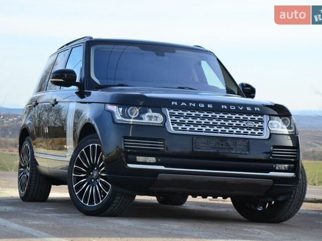 Чорний Ленд Ровер Рендж Ровер, об'ємом двигуна 3 л та пробігом 159 тис. км за 34750 $, фото 1 на Automoto.ua