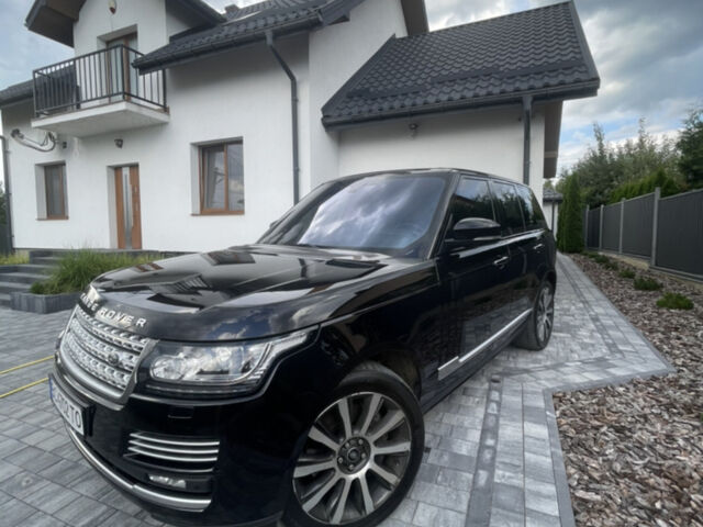 Чорний Ленд Ровер Рендж Ровер, об'ємом двигуна 4.37 л та пробігом 210 тис. км за 39999 $, фото 1 на Automoto.ua