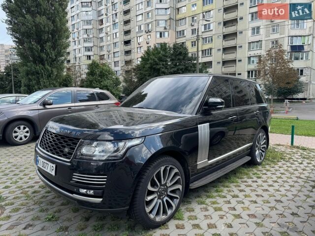 Чорний Ленд Ровер Рендж Ровер, об'ємом двигуна 4.37 л та пробігом 118 тис. км за 35500 $, фото 1 на Automoto.ua