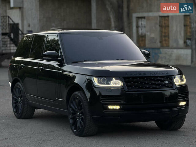 Чорний Ленд Ровер Рендж Ровер, об'ємом двигуна 5 л та пробігом 205 тис. км за 29999 $, фото 1 на Automoto.ua