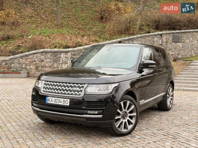 Черный Ленд Ровер Рендж Ровер, объемом двигателя 3 л и пробегом 204 тыс. км за 28500 $, фото 1 на Automoto.ua