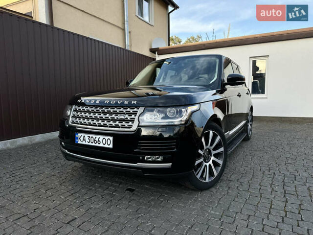 Черный Ленд Ровер Рендж Ровер, объемом двигателя 2.99 л и пробегом 182 тыс. км за 38000 $, фото 1 на Automoto.ua