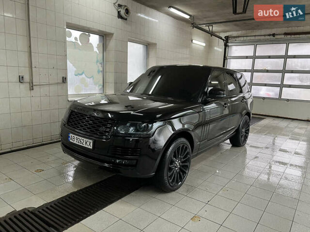 Чорний Ленд Ровер Рендж Ровер, об'ємом двигуна 5 л та пробігом 200 тис. км за 29000 $, фото 1 на Automoto.ua