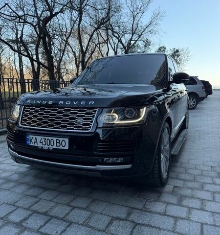 Чорний Ленд Ровер Рендж Ровер, об'ємом двигуна 4.37 л та пробігом 98 тис. км за 44900 $, фото 1 на Automoto.ua