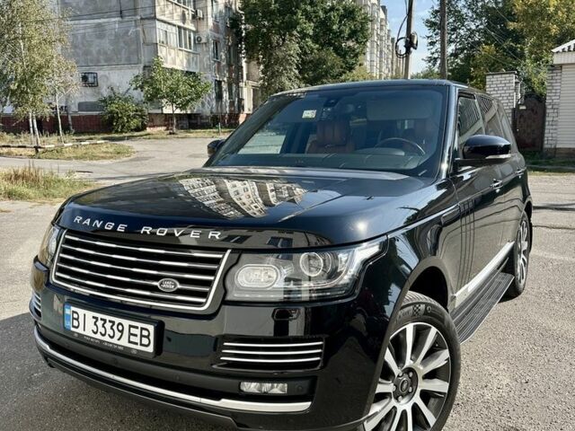 Черный Ленд Ровер Рендж Ровер, объемом двигателя 4.4 л и пробегом 210 тыс. км за 40300 $, фото 1 на Automoto.ua