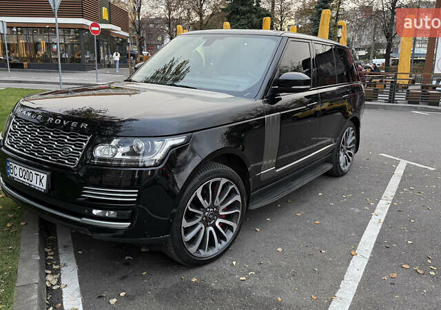 Чорний Ленд Ровер Рендж Ровер, об'ємом двигуна 4.37 л та пробігом 230 тис. км за 40000 $, фото 1 на Automoto.ua