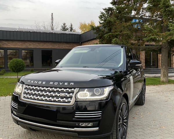 Чорний Ленд Ровер Рендж Ровер, об'ємом двигуна 4.4 л та пробігом 130 тис. км за 50000 $, фото 1 на Automoto.ua